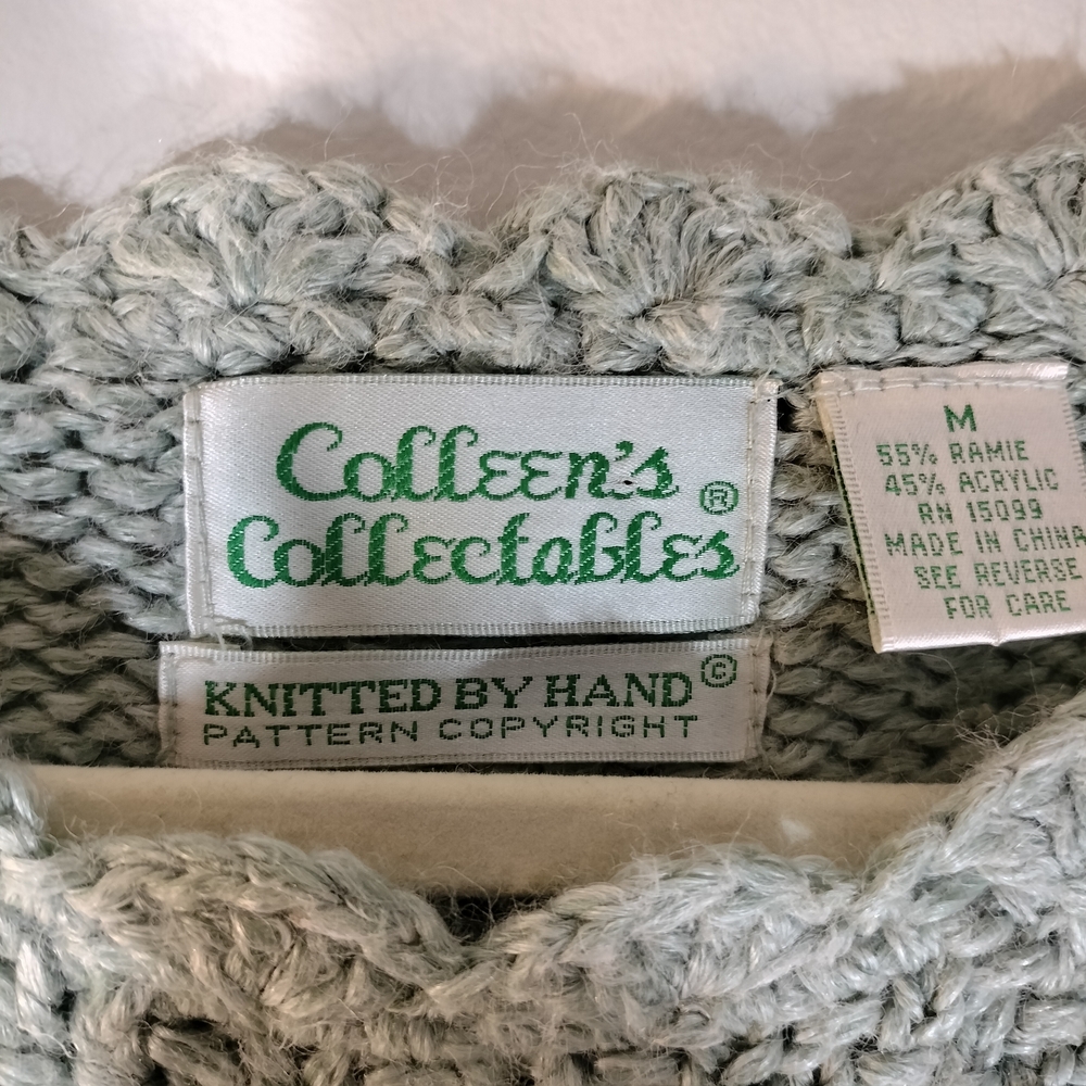Vintage Colleen's Collection floral embroidered sweater - Picture 7 of 7
